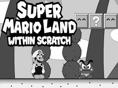 Mchezo Super Mario Land Within Scratch
