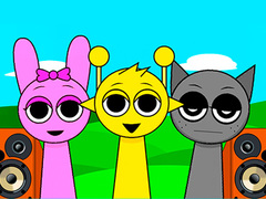 Mchezo Sprunki Monster Music Beats
