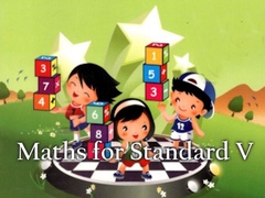 Mchezo Maths for Standard V