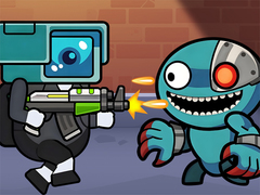 Mchezo Space Survival Rainbow Friends Monster