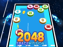 Mchezo 2048 Space Mission