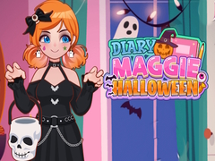 Mchezo Diary Maggie Halloween