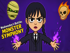 Mchezo Wednesday’s Battle: Monster Symphony