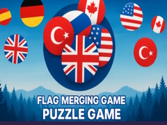 Mchezo Flag Merging Game Puzzle Game