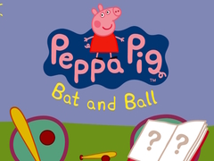 Mchezo Peppa Pig Bat and Ball