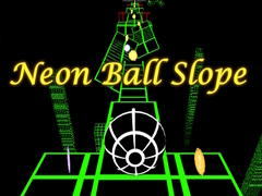 Mchezo Neon Ball Slope