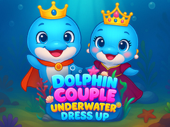 Mchezo Dolphin Couple Underwater Dress Up