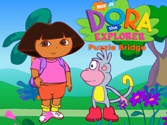 Mchezo Dora The explorer Puzzle Bridge
