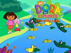Mchezo Dora The explorer  Crocodile Lake
