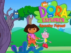Mchezo Dora the Explorer: Spooky Forest
