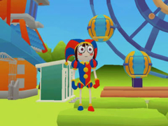 Mchezo Build Amusement Park with Pomni