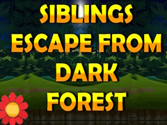 Mchezo Siblings Escape From Dark Forest