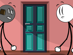 Mchezo Stickman Doors and Island