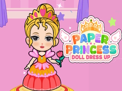 Mchezo Paper Princess Doll Dress Up