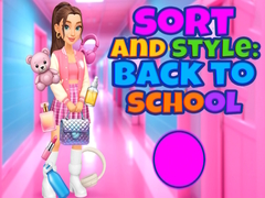 Mchezo Sort and Style: Back to School
