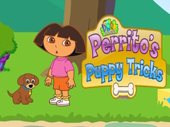 Mchezo Dora the Explorer Perrito's Puppy Tricks