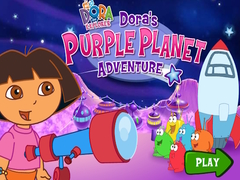 Mchezo Dora The explorer Dora's Purple Planet Adventure