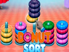 Mchezo Donut Sort