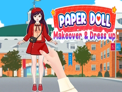 Mchezo Paper Doll Makeover Dress Up