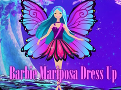 Mchezo Barbie Mariposa Dress Up