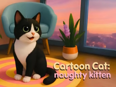Mchezo Cartoon Сat: naughty kitten