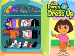 Mchezo Dora The explorer Dora's Adventure Dress Up