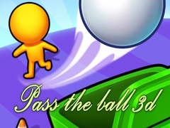 Mchezo Pass the ball 3d