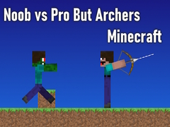 Mchezo Noob vs Pro But Archers Minecraft