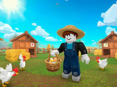 Mchezo Obby: Escape from the Chicken Coop