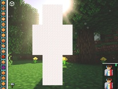 Mchezo Draw a Skin for Mineblock with Physics