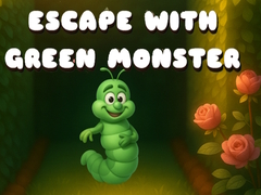Mchezo Escape With Green Monster