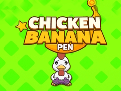 Mchezo Chicken Banana Pen
