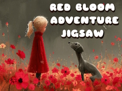 Mchezo Red Bloom Adventure Jigsaw