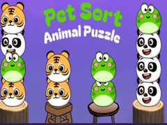Mchezo Pet Sort Animal Puzzle