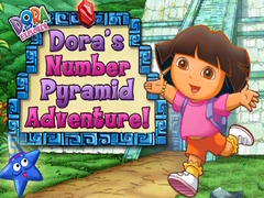 Mchezo Dora the Explorer Dora's Number Pyramid Adventure
