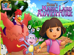 Mchezo Dora the Explorer Dora's Magic Land Adventure