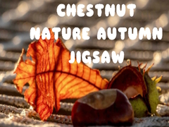 Mchezo Chestnut Nature Autumn Jigsaw