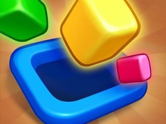 Mchezo Cube to Hole Puzzle