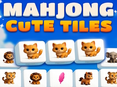 Mchezo Mahjong Cute Tiles