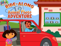Mchezo Dora The explorer Dora's Ride-Along Animal Photo Adventure