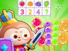 Mchezo Cool Math For Kids: Food Counting