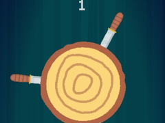 Mchezo Log And Knife 2D