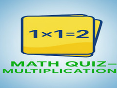 Mchezo Math Quiz - Multiplication