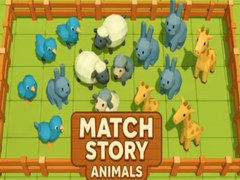 Mchezo Match Story Animals