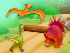 Mchezo Dinosaur Shifting Run