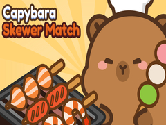 Mchezo Capybara Skewer Match