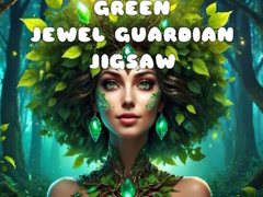 Mchezo Green Jewel Guardian Jigsaw