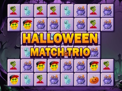 Mchezo Halloween Match Trio