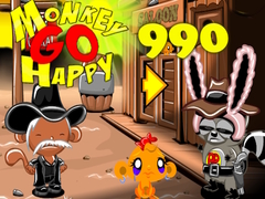 Mchezo Monkey Go Happy Stage 990