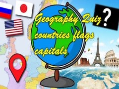 Mchezo Geography Quiz countries flags capitals